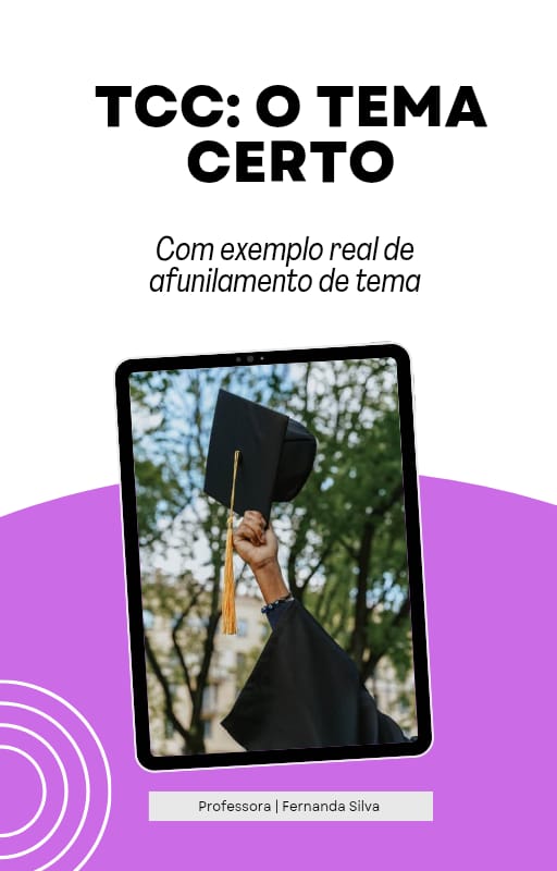 Capa do Ebook TCC: O Tema Certo