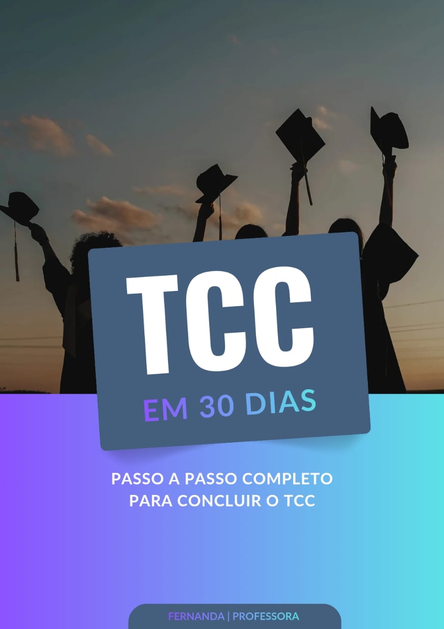 Capa do Ebook TCC em 30 Dias